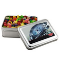 Rectangle Tin with Jelly Belly Jelly Beans (3 5/8"x5"x1 5/8")